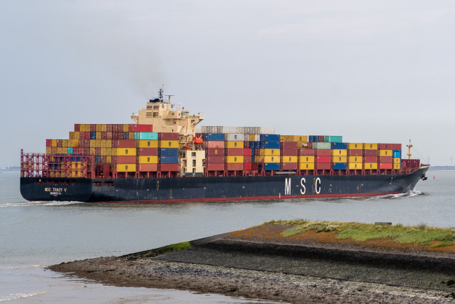 Обои картинки фото корабли, грузовые суда, контейнеровоз