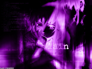 Картинка аниме lain