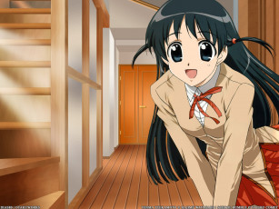 Картинка аниме school rumble