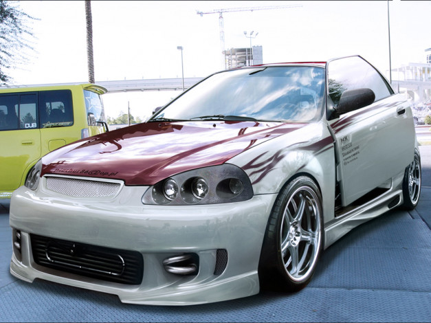 Обои картинки фото автомобили, honda