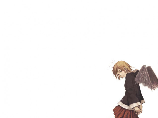 Обои картинки фото аниме, haibane, renmei