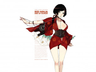 Картинка видео игры red ninja end of honor