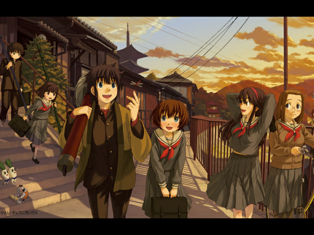 Обои картинки фото аниме, kamichu