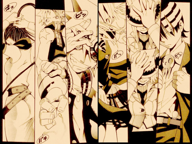 Обои картинки фото аниме, soul, eater