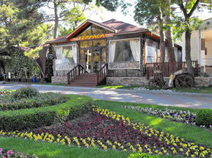 Картинка города здания дома