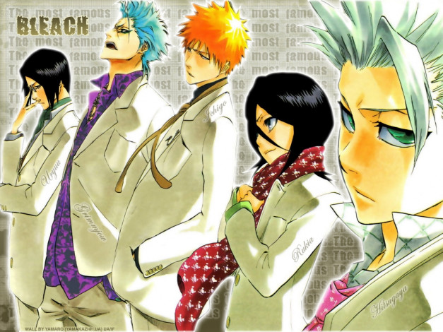 Обои картинки фото аниме, bleach