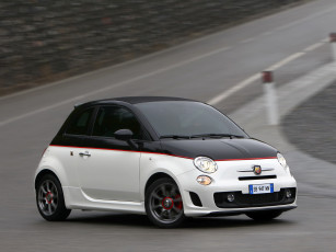 Картинка abarth 500c 2010 автомобили fiat