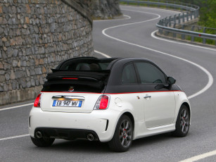 Картинка abarth 500c 2010 автомобили fiat