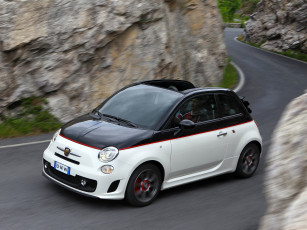 Картинка abarth 500c 2010 автомобили fiat