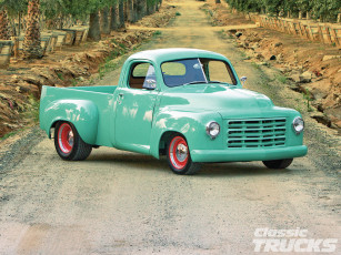 Картинка 1950 studebaker truck автомобили custom pick up