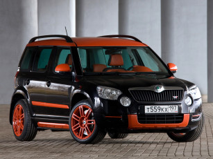 Картинка bt design skoda yeti автомобили