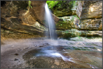 Картинка природа водопады брызги горы