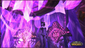 обоя дренейка, видео, игры, world, of, warcraft, wrath, the, lich, king