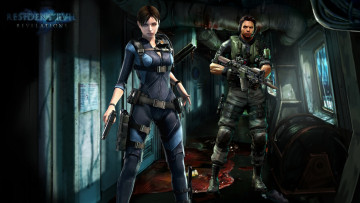 Картинка resident evil revelations видео игры jill valentine parker luciani