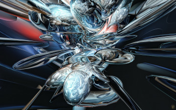 Картинка 3д графика abstract абстракции