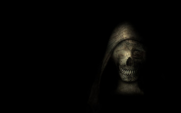 Картинка 3д графика horror ужас череп