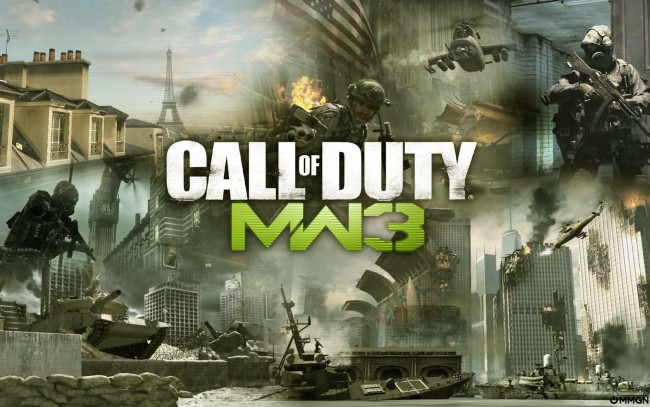 Обои картинки фото call, of, duty, modern, warfare, видео, игры