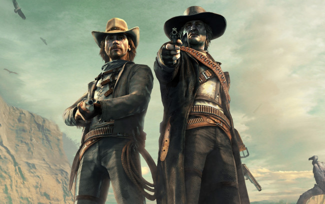 Обои картинки фото call, of, juarez, bound, in, blood, видео, игры