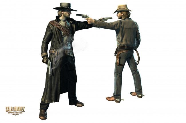 Обои картинки фото call, of, juarez, bound, in, blood, видео, игры