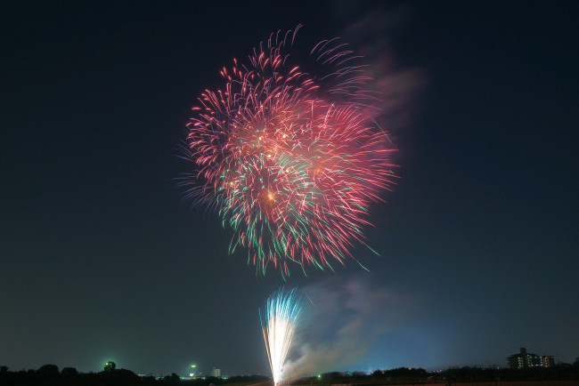 Обои картинки фото разное, салюты, фейерверки