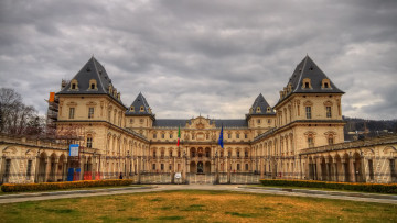 Картинка torino castello del valentino города дворцы замки крепости италия дворец