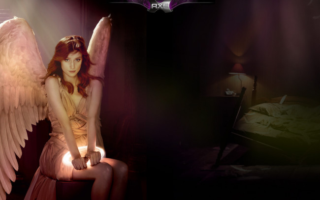 Обои картинки фото бренды, axe, ангел