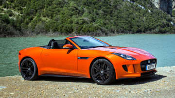 обоя jaguar, type, автомобили, land, rover, ltd, великобритания