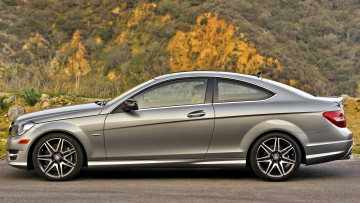 обоя mercedes, coupe, автомобили, benz, германия, daimler, ag