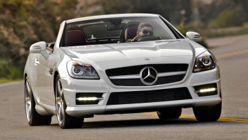 Картинка mercedes slk автомобили benz daimler ag германия