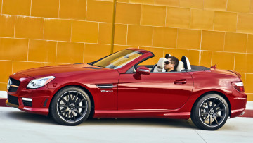 Картинка mercedes slk автомобили benz daimler ag германия