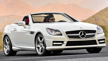 Картинка mercedes slk автомобили benz германия daimler ag