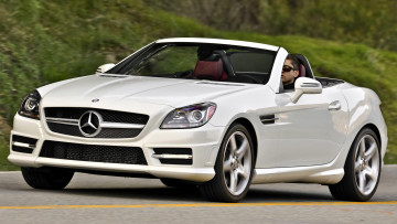 обоя mercedes, slk, автомобили, benz, германия, daimler, ag