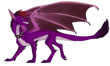 Картинка рисованные животные сказочные мифические дракон