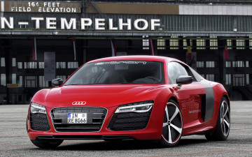 Картинка автомобили audi r8 e-tron cars