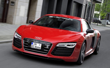 Картинка автомобили audi r8 e-tron cars