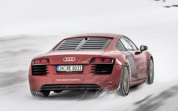 Картинка автомобили audi r8 e-tron cars