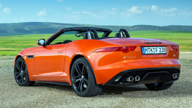 Обои картинки фото jaguar, type, автомобили, land, rover, ltd, великобритания