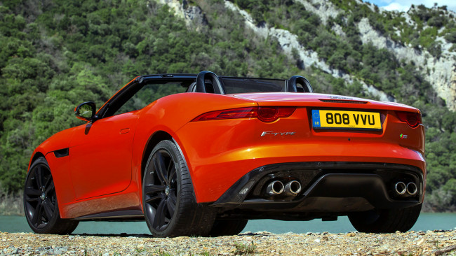 Обои картинки фото jaguar, type, автомобили, land, rover, ltd, великобритания