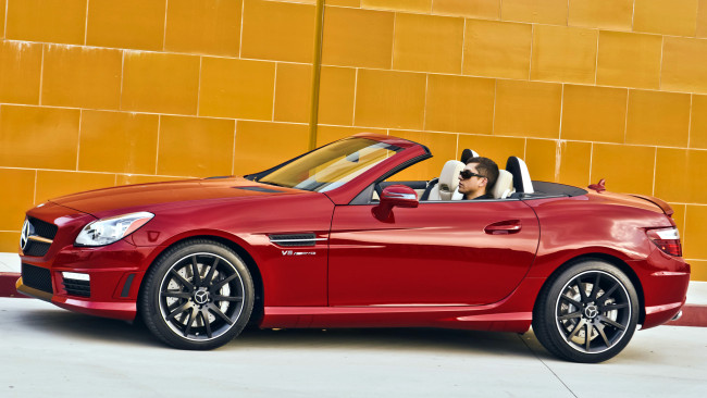 Обои картинки фото mercedes, slk, автомобили, benz, daimler, ag, германия
