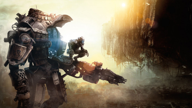 Обои картинки фото titanfall, видео, игры, робот