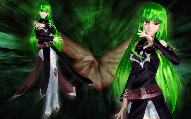 Обои картинки фото 3д, графика, anime, аниме, волосы, девушки