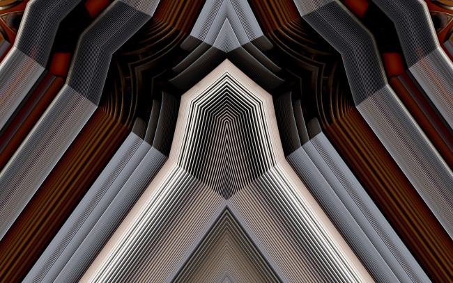 Обои картинки фото 3д, графика, fractal, фракталы, полосы