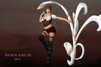 Картинка 3д+графика люди+ people взгляд девушка