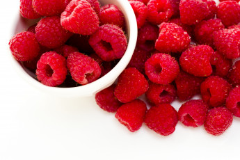 Картинка еда малина ягоды