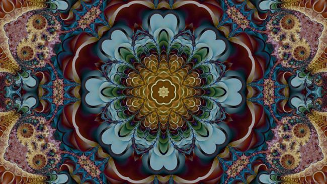 Обои картинки фото 3д графика, фракталы , fractal, цвета, фон, узор