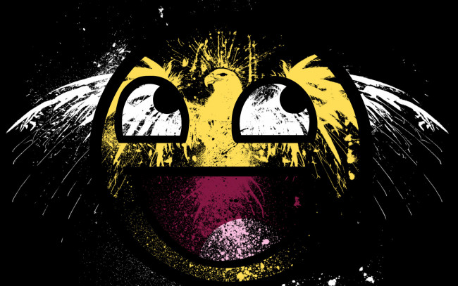 Обои картинки фото разное, граффити, фон, орел