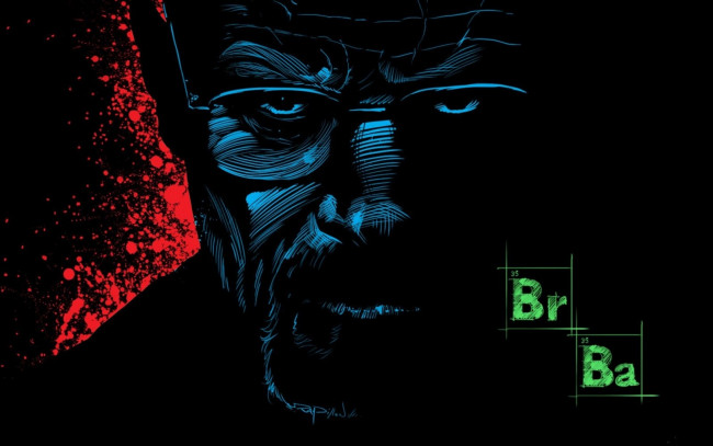 Обои картинки фото рисованные, кино, breaking, bad