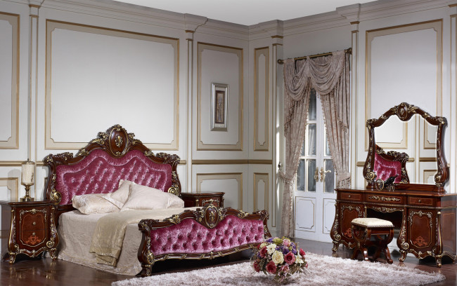 Обои картинки фото интерьер, спальня, bed