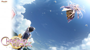 Картинка chrono+clock аниме unknown +другое chrono clock парень девушка небо арт koku kuro