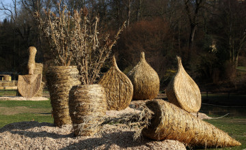 Картинка разное ремесла +поделки +рукоделие изделия сено лук овощи морковь фигуры